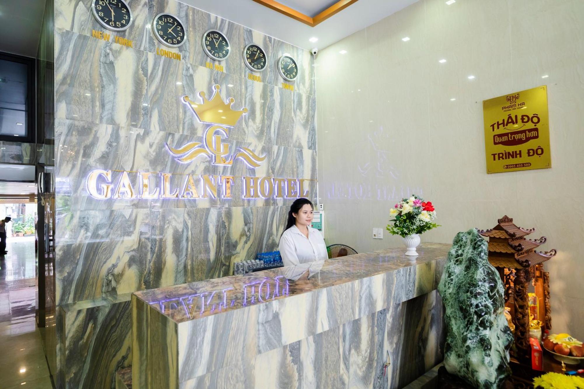 Gallant Hotel - 154 Ngo Gia Tu Хайфон Экстерьер фото